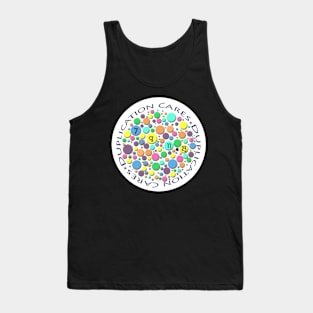 Duplication Cares Full Color Tank Top